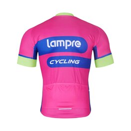 BONAVELO Cycling short sleeve jersey - LAMPRE - pink/blue