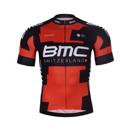 BONAVELO Cycling short sleeve jersey - BMC - red/black