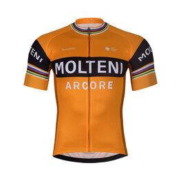 BONAVELO Cycling short sleeve jersey - MOLTENI ARCORE - orange