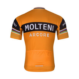 BONAVELO Cycling short sleeve jersey - MOLTENI ARCORE - orange