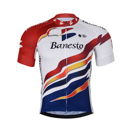 BONAVELO Cycling short sleeve jersey - 1996 BANESTO - blue/white/red
