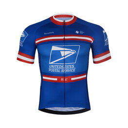 BONAVELO Cycling short sleeve jersey - US POSTAL - blue