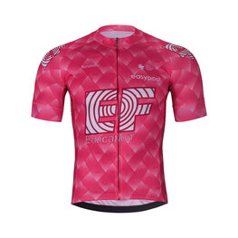 BONAVELO Cycling short sleeve jersey - EDUCATION FIRST 2025 - pink
