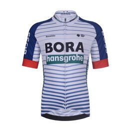 BONAVELO Cycling short sleeve jersey - BORA KID 2026 - white/multicolour