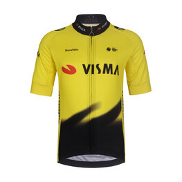BONAVELO Cycling short sleeve jersey - VISMA 2026 KIDS - yellow/black