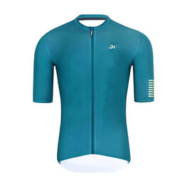 HOLOKOLO Cycling short sleeve jersey - VICTORIOUS GOLD ELITE - turquoise