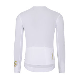 HOLOKOLO Cycling summer long sleeve jersey - VICTORIOUS GOLD ELITE - white