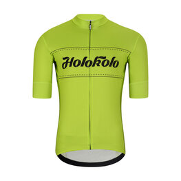 HOLOKOLO Cycling short sleeve jersey - GEAR UP - yellow