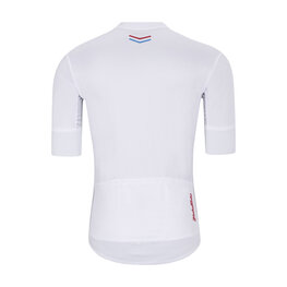 HOLOKOLO Cycling short sleeve jersey - LEVEL UP - white