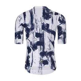 HOLOKOLO Cycling short sleeve jersey - STROKES - white/black