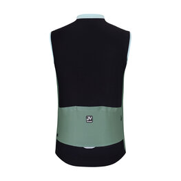 HOLOKOLO Cycling sleeveless jersey - SIMPLE - green/black