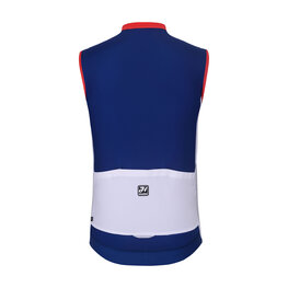 HOLOKOLO Cycling sleeveless jersey - SIMPLE - white/blue