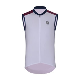 HOLOKOLO Cycling sleeveless jersey - SIMPLE - bordeaux/grey