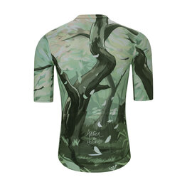 HOLOKOLO Cycling short sleeve jersey - FOREST - green/brown