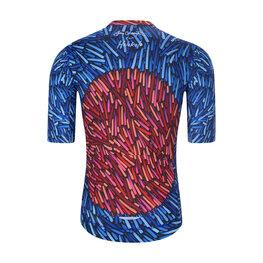 HOLOKOLO Cycling short sleeve jersey - TAMELESS - blue/red