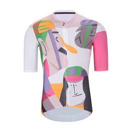 HOLOKOLO Cycling short sleeve jersey - FACES - multicolour