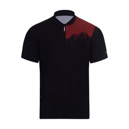 HOLOKOLO Cycling short sleeve jersey - ADVENTURE - black/red