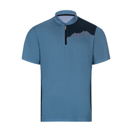 HOLOKOLO Cycling short sleeve jersey - ADVENTURE - blue