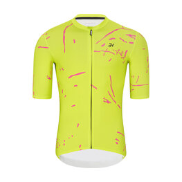 HOLOKOLO Cycling short sleeve jersey - PASSION - yellow
