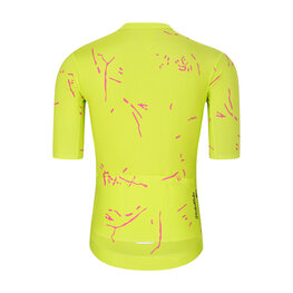 HOLOKOLO Cycling short sleeve jersey - PASSION - yellow
