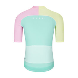 HOLOKOLO Cycling short sleeve jersey - PERFORMANCE - light green/multicolour