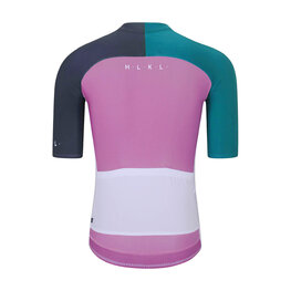 HOLOKOLO Cycling short sleeve jersey - PERFORMANCE - white/multicolour