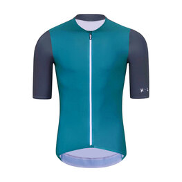 HOLOKOLO Cycling short sleeve jersey - PERFORMANCE - green/purple