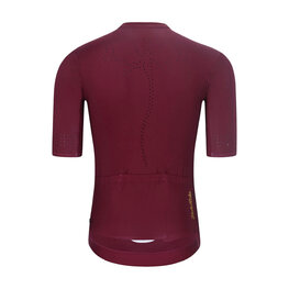 HOLOKOLO Cycling short sleeve jersey - EYELET - bordeaux