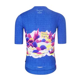 HOLOKOLO Cycling short sleeve jersey - VOYAGE - blue/multicolour