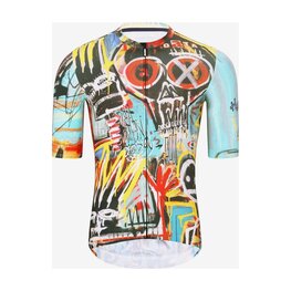 HOLOKOLO Cycling short sleeve jersey - WILDLY II - light blue/multicolour