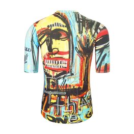 HOLOKOLO Cycling short sleeve jersey - WILDLY II - light blue/multicolour