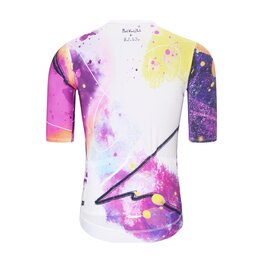 HOLOKOLO Cycling short sleeve jersey - SPLASH - grey/purple