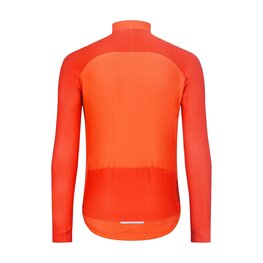 HOLOKOLO Cycling winter long sleeve jersey - PERFORMANCE WINTER - orange