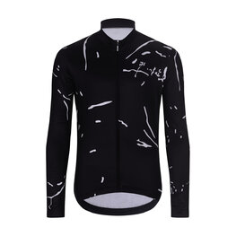 HOLOKOLO Cycling winter long sleeve jersey - PASSION WINTER - black/white