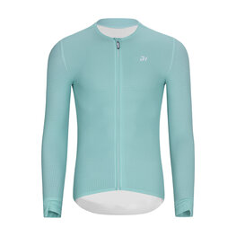 HOLOKOLO Cycling summer long sleeve jersey - ELEVATE - light blue