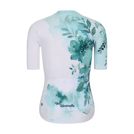 RIVANELLE BY HOLOKOLO Cycling short sleeve jersey - FLOWERY LADY - white/green