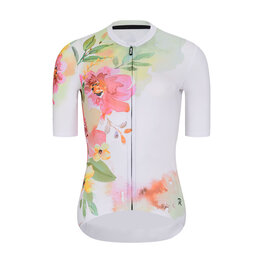RIVANELLE Cycling short sleeve jersey - FLOWERY LADY - white/pink/green
