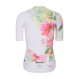 RIVANELLE Cycling short sleeve jersey - FLOWERY LADY - white/pink/green