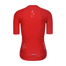 RIVANELLE Cycling short sleeve jersey - METTLE LADY - red
