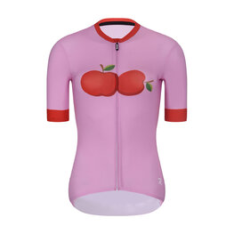 RIVANELLE Cycling short sleeve jersey - FRUIT LADY - pink/red