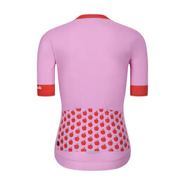 RIVANELLE Cycling short sleeve jersey - FRUIT LADY - pink/red