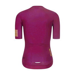 RIVANELLE Cycling short sleeve jersey - VICTORIOUS GOLD LADY - bordeaux