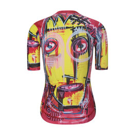RIVANELLE Cycling short sleeve jersey - FURIOSO - red/yellow