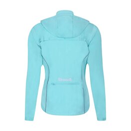 RIVANELLE Cycling rain jacket - WIND/RAIN - turquoise