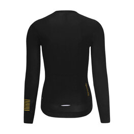RIVANELLE Cycling summer long sleeve jersey - VICTORIOUS GOLD ELITE LADY - black