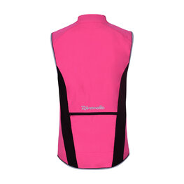 RIVANELLE Cycling gilet - WIND/RAIN LADY - pink