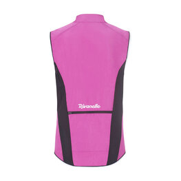 RIVANELLE Cycling gilet - WIND/RAIN LADY - purple