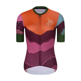 RIVANELLE Cycling short sleeve jersey - SERENITY - purple/red