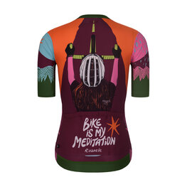 RIVANELLE Cycling short sleeve jersey - SERENITY - purple/red