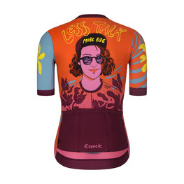 RIVANELLE Cycling short sleeve jersey - LESS TALK - red/multicolour